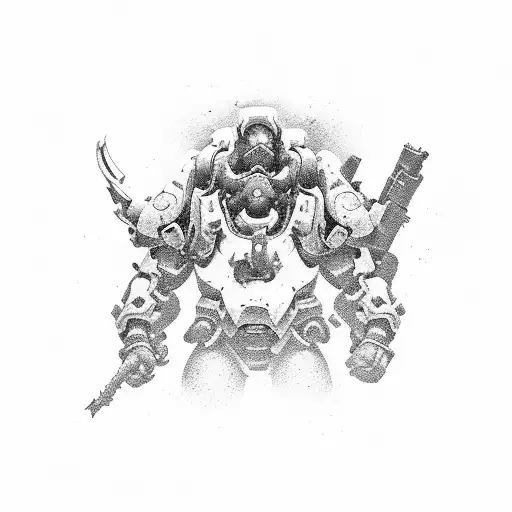 Overwatch tattoo design idea