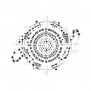 morse code tattoo design idea