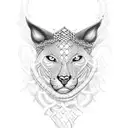 chain mail tattoo design idea