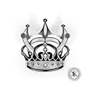 King's Crown tattoo design idea