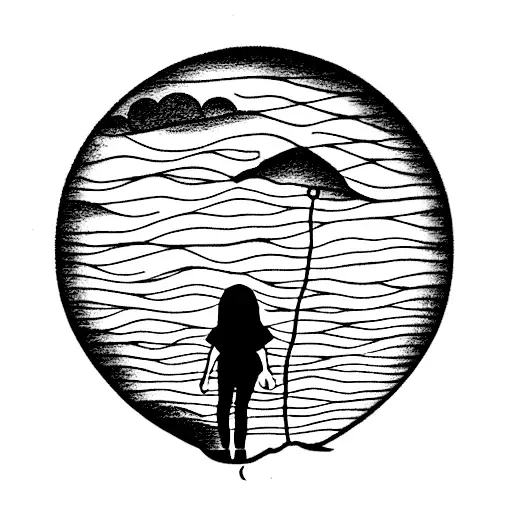 where the sidewalk ends cover art tattoo design idea