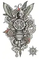 Bioshock 2 delta tattoo design idea