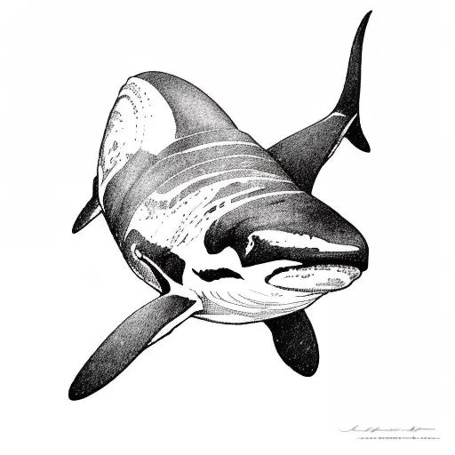 Orca tattoo design idea
