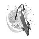 Orca tattoo design idea