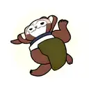 Otter tattoo design idea