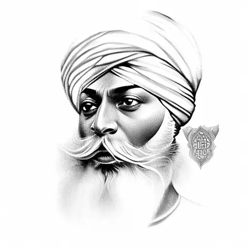 sikh tattoo design idea