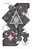 Birthday tattoo design idea