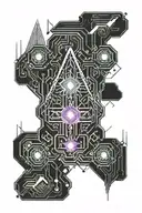 Birthday tattoo design idea