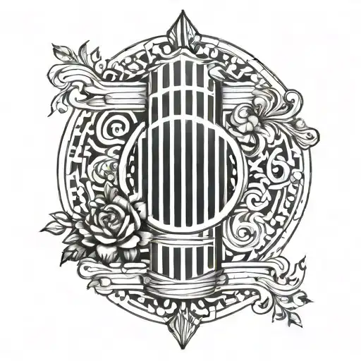 Barcode an Iva tattoo design idea