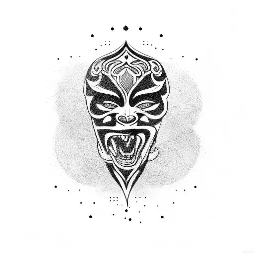 Muay Thai fighter tattoo design idea