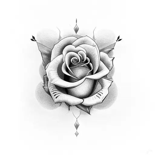 Rose Gianna la dodgers tattoo design idea