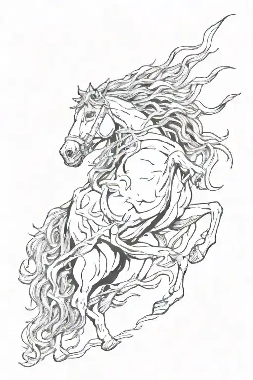 deftones covers: white pony tattoo design idea