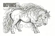 deftones covers: white pony tattoo design idea
