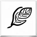 green tea leaf tattoo design idea