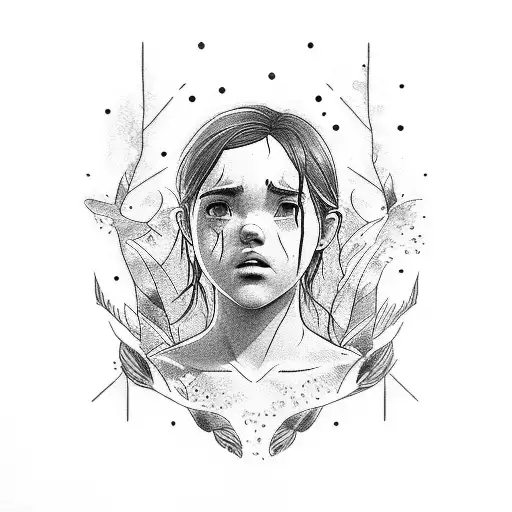 the last of us  tattoo design idea