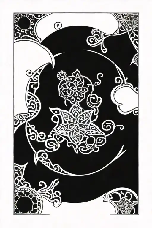 mandala design incorporating Celtic, Italian, Persian & Scandinavian patterns. The design will have a mandala border tattoo design idea