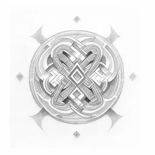 Swastika  tattoo design idea