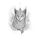 letter DIYA tattoo design idea