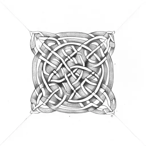 Celtic Knot tattoo design idea