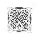 Celtic Knot tattoo design idea