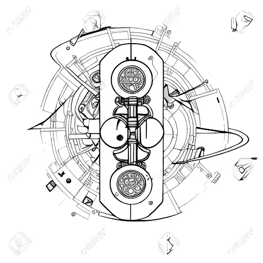 Portal Game tattoo design idea