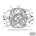 Portal Game tattoo design idea