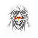 hellsing eyes tattoo design idea