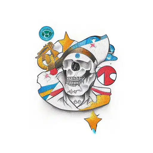 cuban  tattoo design idea