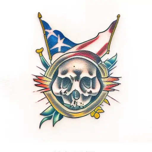 cuban  tattoo design idea