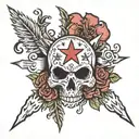 trapstar tattoo design idea