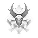 cuckold symbol tattoo design idea