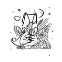 mommy issues tattoo design idea