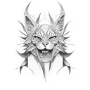 magic pencil tattoo design idea