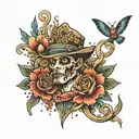 jonny deep tattoo design idea