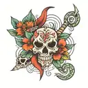 jonny deep tattoo design idea