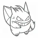 Pokémon gengar tattoo tattoo design idea