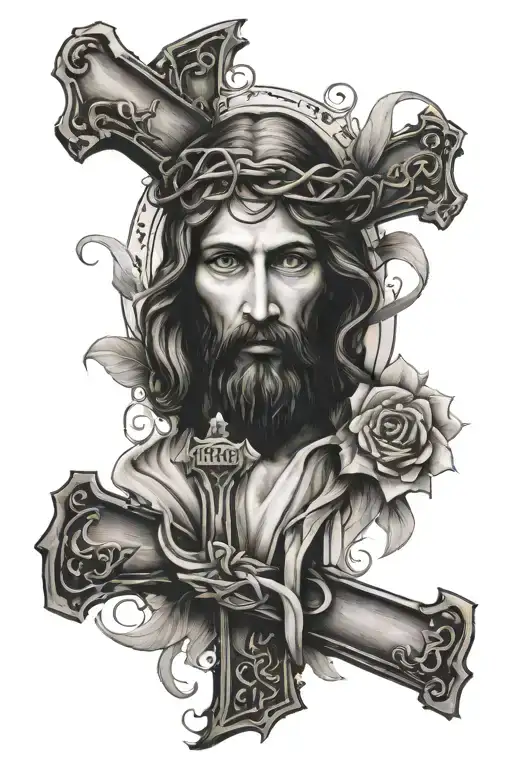  jesus or a cross, "When the time is right, I, THE LORD, will make it happen." Isaiah 60:22,  tattoo design idea