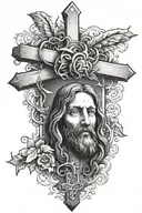  jesus or a cross, "When the time is right, I, THE LORD, will make it happen." Isaiah 60:22, tattoo tattoo design idea