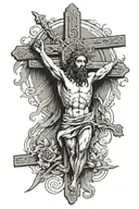  jesus or a cross, "When the time is right, I, THE LORD, will make it happen." Isaiah 60:22, tattoo tattoo design idea