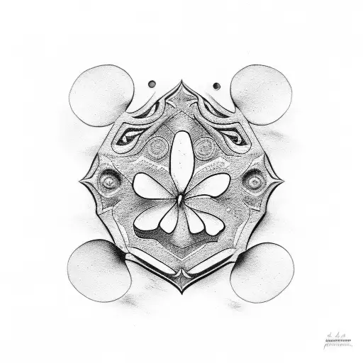 clover tattoo design idea