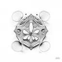 clover tattoo design idea