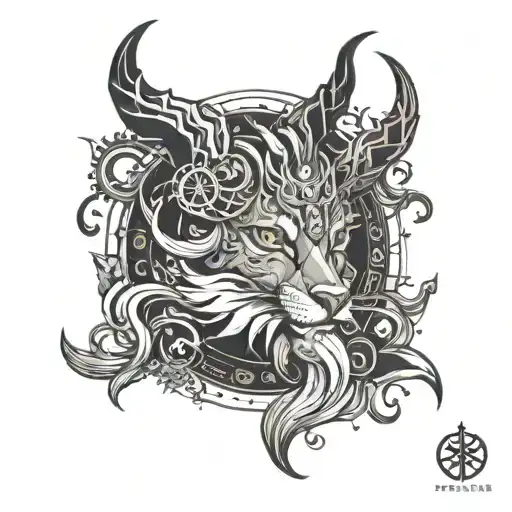 Eris God of Chaos tattoo design idea