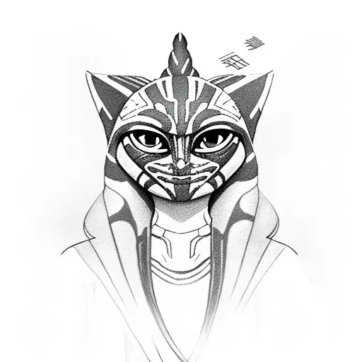 Ahsoka Tano tattoo design idea