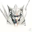 Ahsoka Tano tattoo design idea