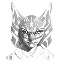 Ahsoka Tano tattoo design idea