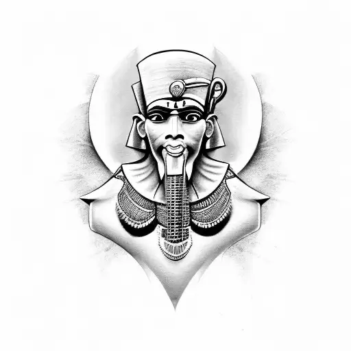 Thoth egypt tattoo design idea