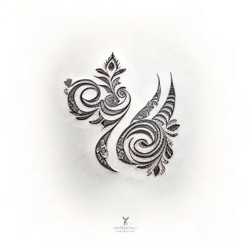 put this names in tattoo names are meliston preeti jelison Anjali sairaj tattoo design idea