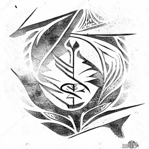 Cardinal tattoo design idea