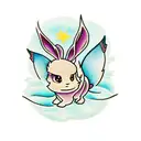 Eevee  tattoo design idea
