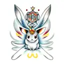 Eevee  tattoo design idea